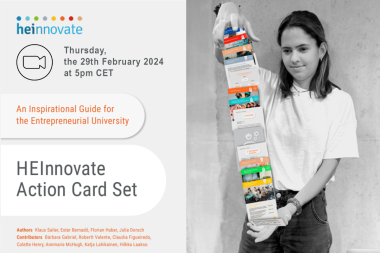 HEInnovate online practice session – The HEInnovate action cards